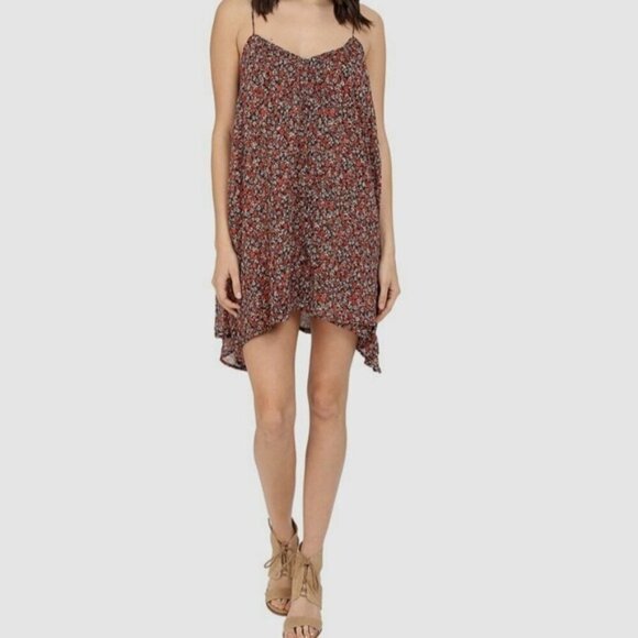 Volcom floral Slip Dress Medium - Picture 1 of 4